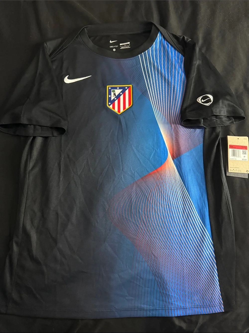 Atletico Madrid 🇪🇸 2025-26 Nike Total90 Pre-Match Training Jersey
